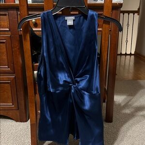 Ann Taylor Navy Blue Camisole Top